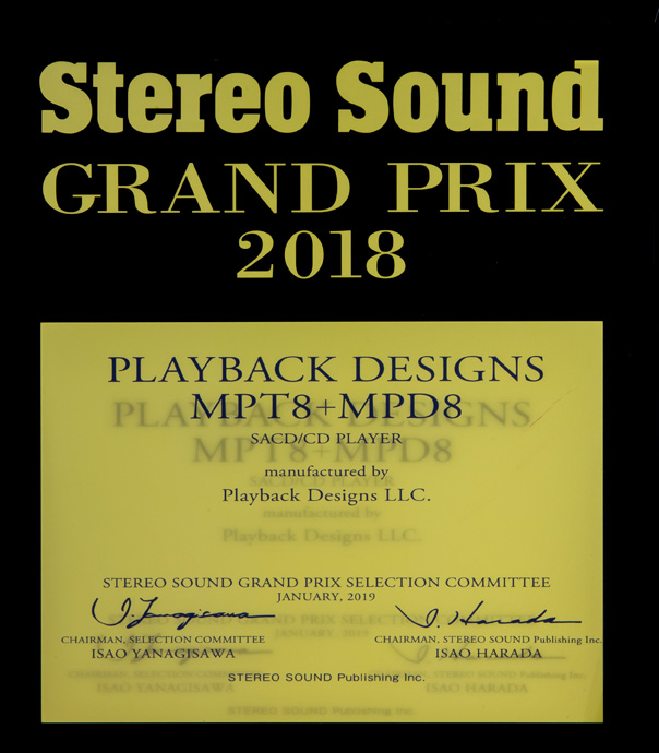 StereoSoundGrandPrix 2018 - MPT-8 MPD-8