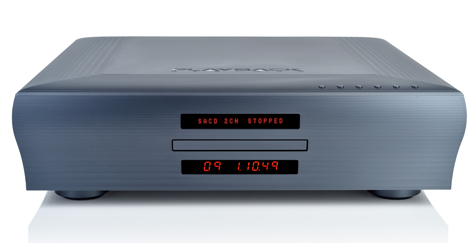 8-Series Transport- Front - Playback Designs