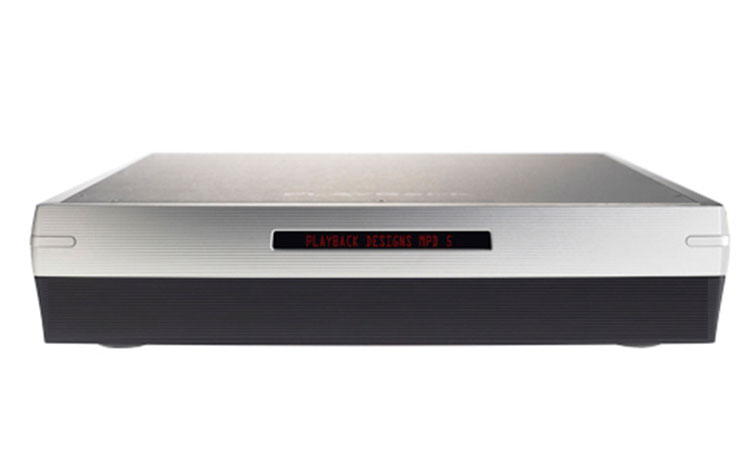 MPD-5 DAC - Front view -Playback Designs
